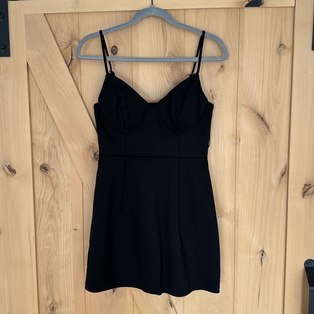 Short black dress